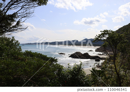 The coast inside Omi Shrine [Miyazaki, Japan] 110046341