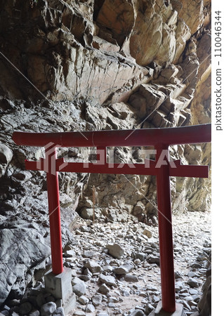 Torii of Udo Shrine inside Omi Shrine [Miyazaki, Japan] 110046344