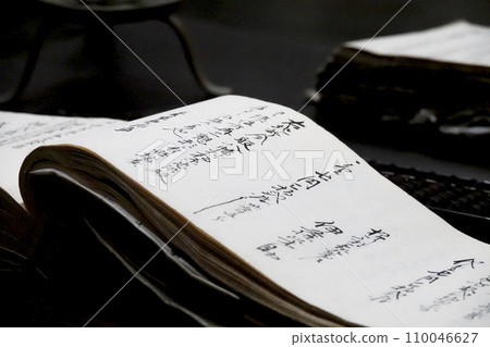 Old sake brewery ledger 110046627