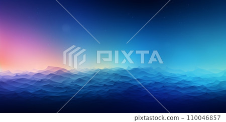 Abstract dark blue gradient grayscale for web background design. Retro vintage style. Abstract background. Trendy style. 110046857