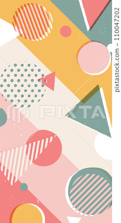 Background material_Rough Memphis pattern Background material_Rough Memphis pattern 110047202