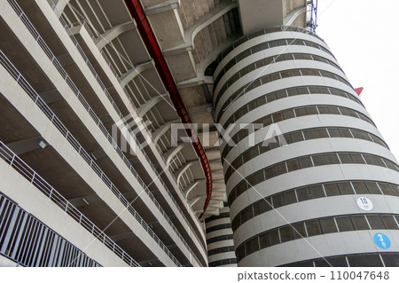Italy, Milan, The Giuseppe Meazza stadium, also called the San Siro stadium Italy, Milan, The Giuseppe Meazza stadium, also called the San Siro stadium 110047648