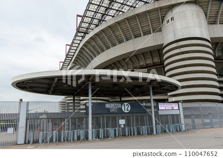 Italy, Milan, The Giuseppe Meazza stadium, also called the San Siro stadium Italy, Milan, The Giuseppe Meazza stadium, also called the San Siro stadium 110047652