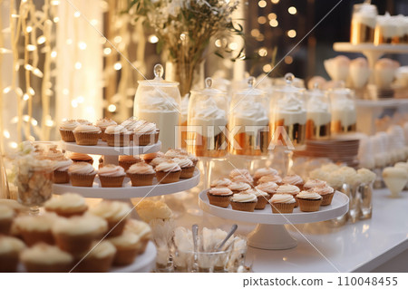 A Dazzling Dessert Display 110048455