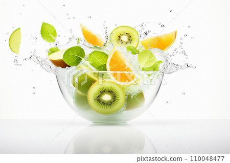 Energetic Citrus Burst in Pure Water Energetic Citrus Burst in Pure Water 110048477