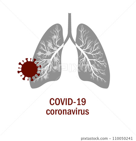 Human lungs. coronaviruses in the lung. Human lungs. coronaviruses in the lung. 110050241