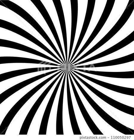 Swirl background. Rotating spiral white 110050297