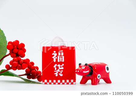 Lucky bag and Akabeko 110050399