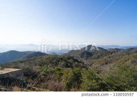 從紀之城（岸山）角塔眺望的景色 110050597