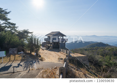 West gate of Kinojo Castle (Kishiroyama) West gate of Kinojo Castle (Kishiroyama) 110050630