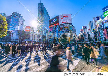 Tokyo cityscape in Japan The hustle and bustle of December...the bustling Shibuya. Light and shadow...wisdom for tomorrow, to an era of light and brilliance of hope... Tokyo cityscape in Japan The hustle and bustle of December...the bustling Shibuya. Light and shadow...wisdom for tomorrow, to an era of light and brilliance of hope... 110050673