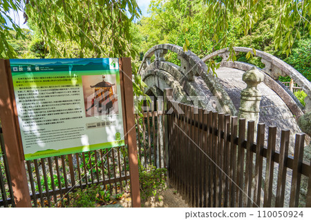 大阪府羽曳野市本多八幡宮境內的北條橋 110050924