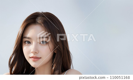美麗的女性美女模型“AI生成圖像” 美麗的女性美女模型“AI生成圖像” 110051168