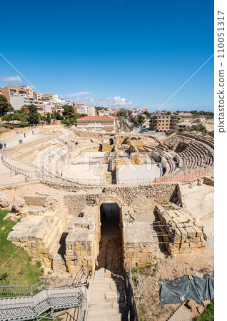 Ruins of the roman amphitheatre of Tarragona, Spain. Ruins of the roman amphitheatre of Tarragona, Spain. 110051317
