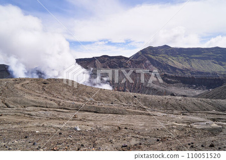 Kumamoto Aso Nakadake crater 110051520