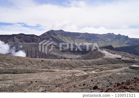 熊本阿蘇Nakadake火山口 熊本阿蘇Nakadake火山口 110051521