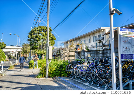 東京昭和島站大田區的都市景觀 110051626