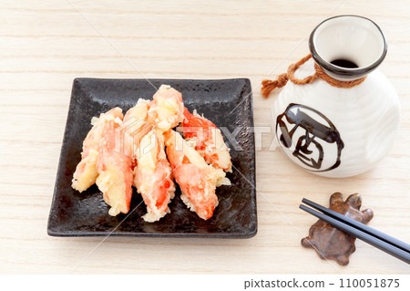 Delicious crab stick tempura 110051875