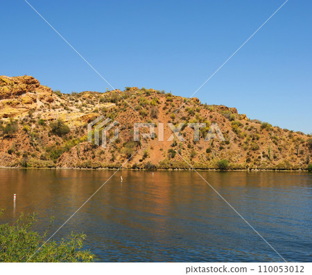 Autumn at Saguaro lake in Arizona Autumn at Saguaro lake in Arizona 110053012