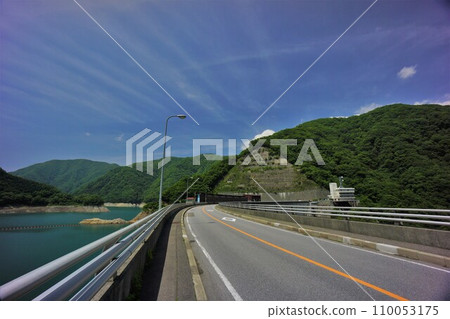 The top of Kawaji Dam 110053175