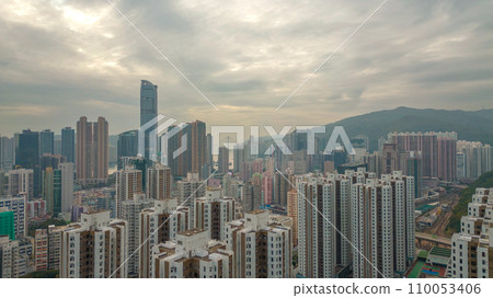 Hong Kong, part of development of new town area Dec 22 2023 110053406