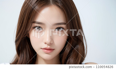 美麗的女性美女模型“AI生成圖像” 110054826