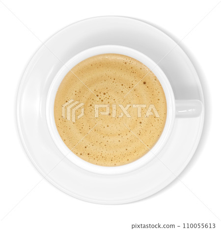 Cafe au lait illustration Real cafe au lait illustration Real 110055613