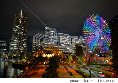 橫濱港未來的夜景 110056448