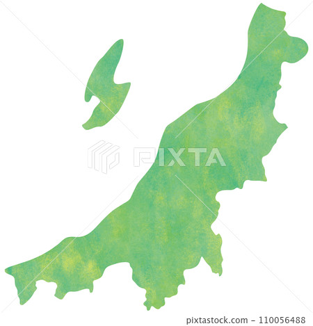 Niigata prefecture map 110056488