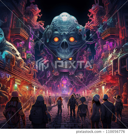 Psytrance CD jacket 110056776