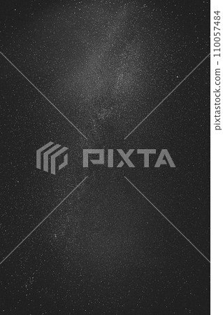 Dark black background Real Night Sky Stars With Milky Way Galaxy. Natural Starry Sky Background 110057484