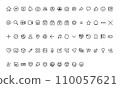 All Facebook Icons Set, Social media ui vector icon set All Facebook Icons Set, Social media ui vector icon set 110057621