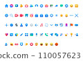 All Facebook Icons Set, Social media ui vector icon set All Facebook Icons Set, Social media ui vector icon set 110057623