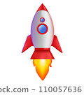 3D Isolated Rocket Vector Illustration, Rocket ship Flying png 3D Isolated Rocket Vector Illustration, Rocket ship Flying png 110057636