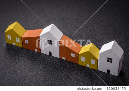 A small wooden house as an idea for investing in your own home 110058453