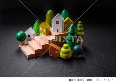 A small wooden house as an idea for investing in your own home A small wooden house as an idea for investing in your own home 110058482