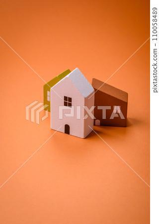 A small wooden house as an idea for investing in your own home 110058489