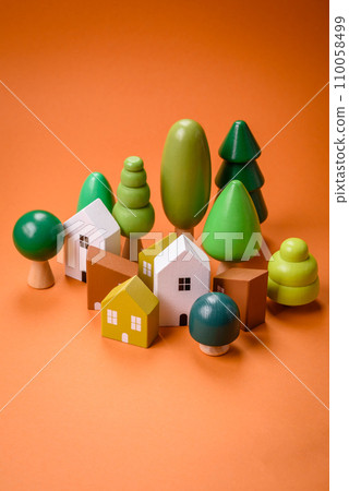 A small wooden house as an idea for investing in your own home A small wooden house as an idea for investing in your own home 110058499