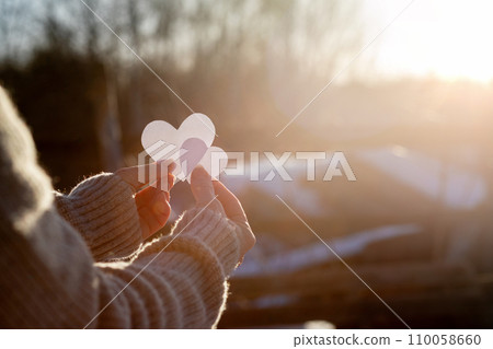 The concept of revival of bright feelings. 110058660