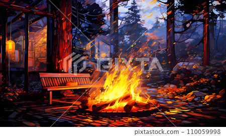 篝火 110059998