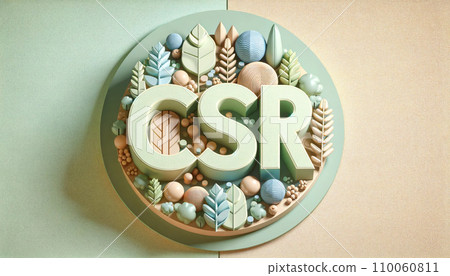 3D images depicting sustainability such as SDGs, ESG, and CSR 3D images depicting sustainability such as SDGs, ESG, and CSR 110060811