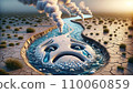 3DCG image of global warming, global boiling, SDGs, and sustainability 3DCG image of global warming, global boiling, SDGs, and sustainability 110060859