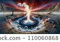 3DCG image of global warming, global boiling, SDGs, and sustainability 3DCG image of global warming, global boiling, SDGs, and sustainability 110060868