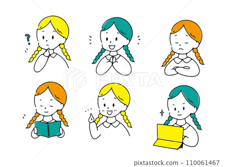 simple color girl set 110061467