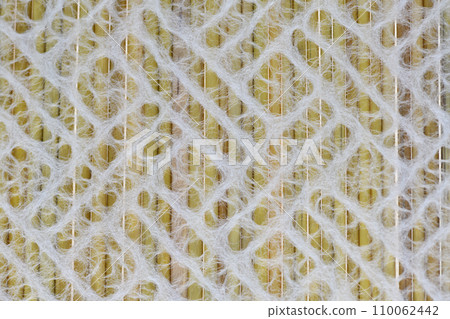 Background material with vertical stripes made of patterned Japanese paper and pampas grass 110062442