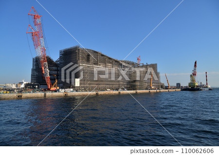 工地 神戶競技場施工現場場景 110062606