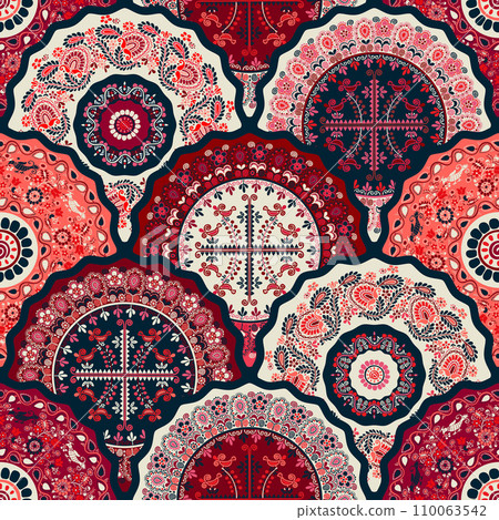 Vector floral decorative art design 3 Vector floral decorative art design 3 110063542
