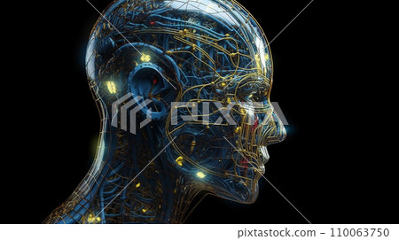 Image of humanoid robot 110063750