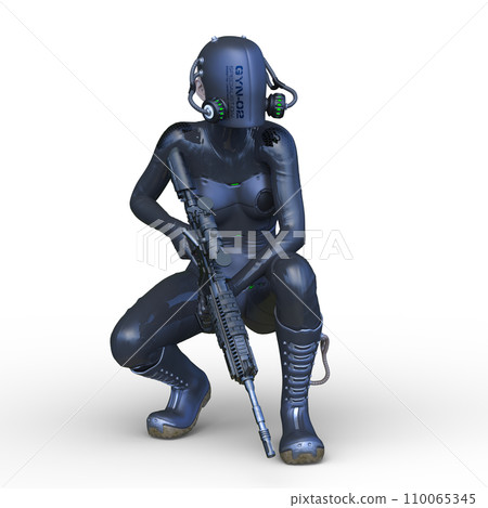 Women's cyborg 110065345