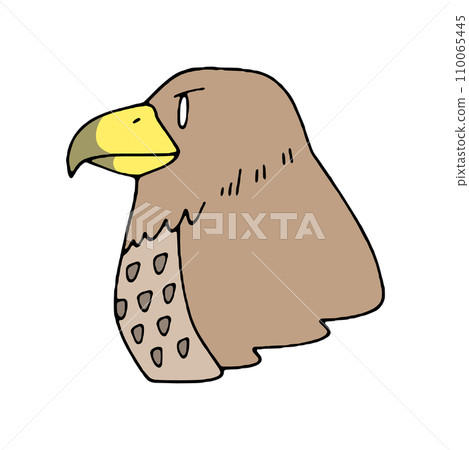simple hawk icon 110065445